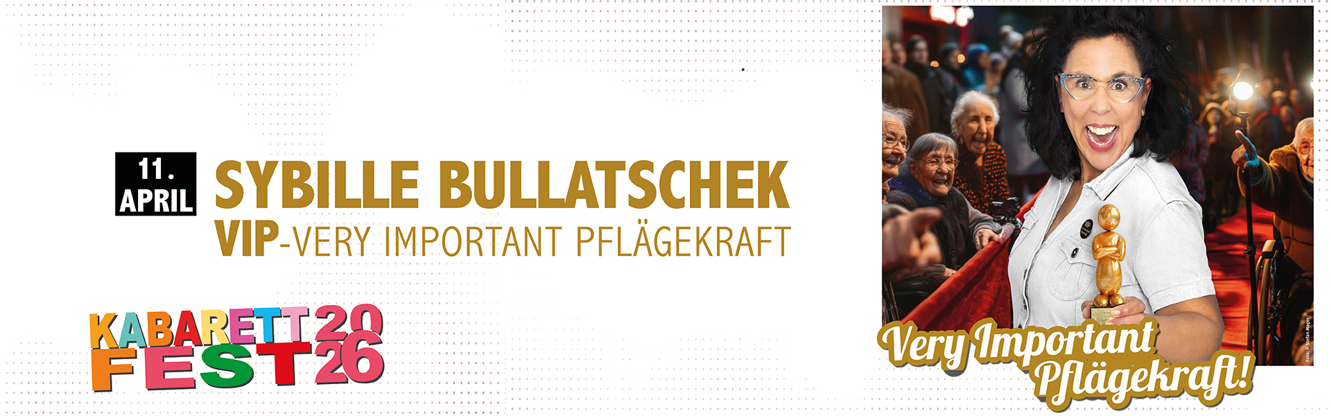 11.04.2026 20.00 Sybille Bullatschek - VIP Very Important Pflägekraft
