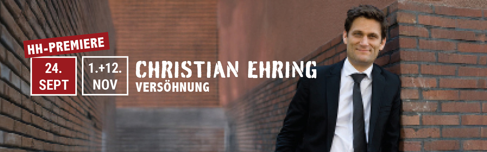 24.09.2025 20.00 Christian Ehring - Versöhnung