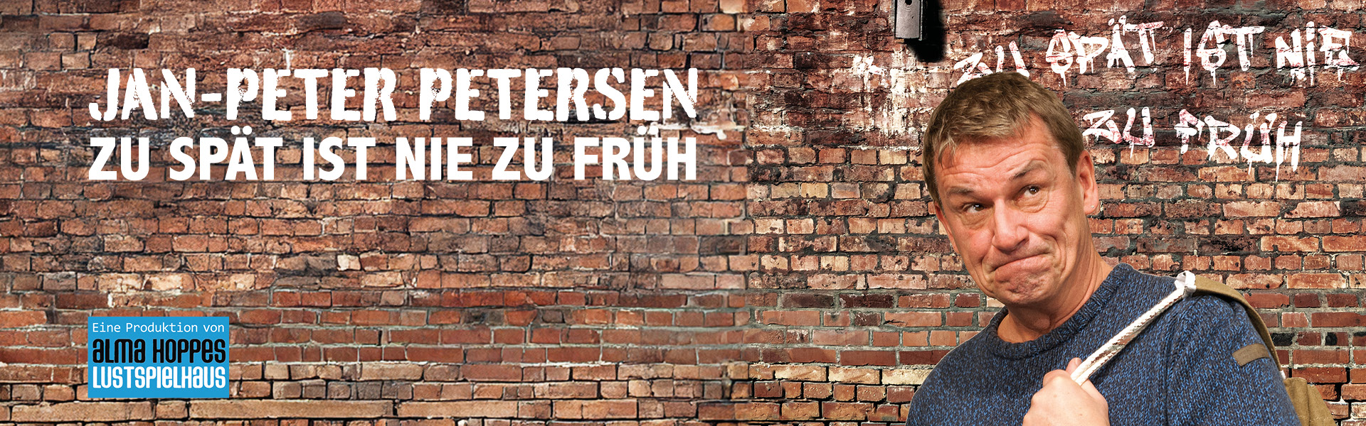 09.11.2025 19.00 Jan-Peter Petersen - zu spät ist nie zu früh