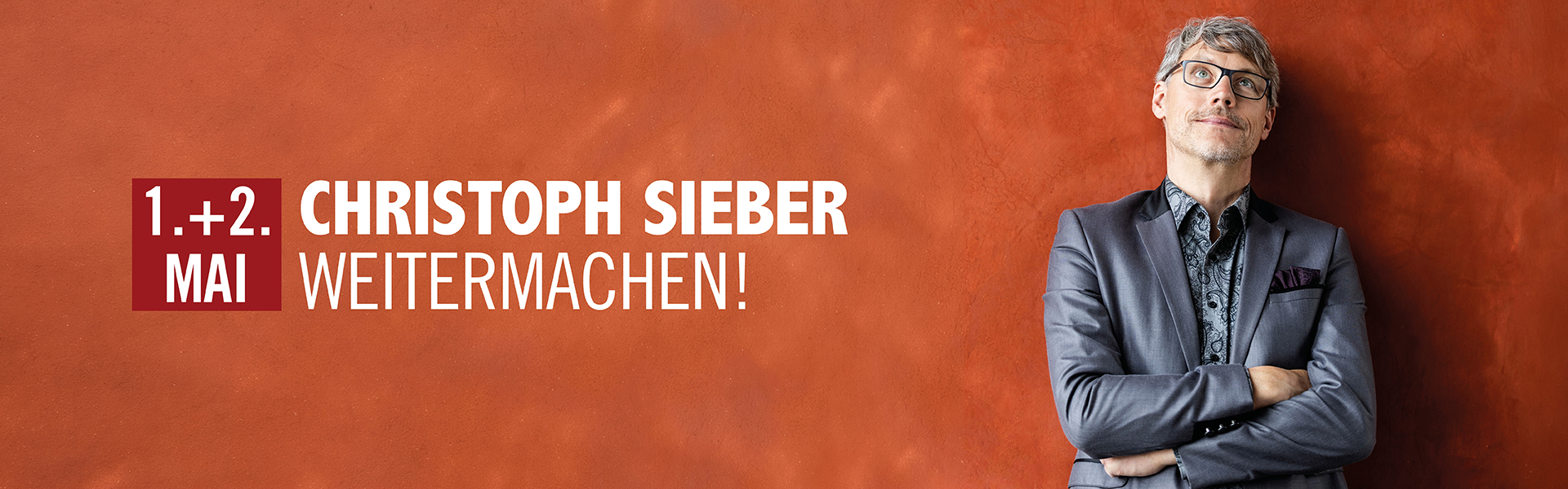 02.05.2026 20.00 Christoph Sieber - Weitermachen!