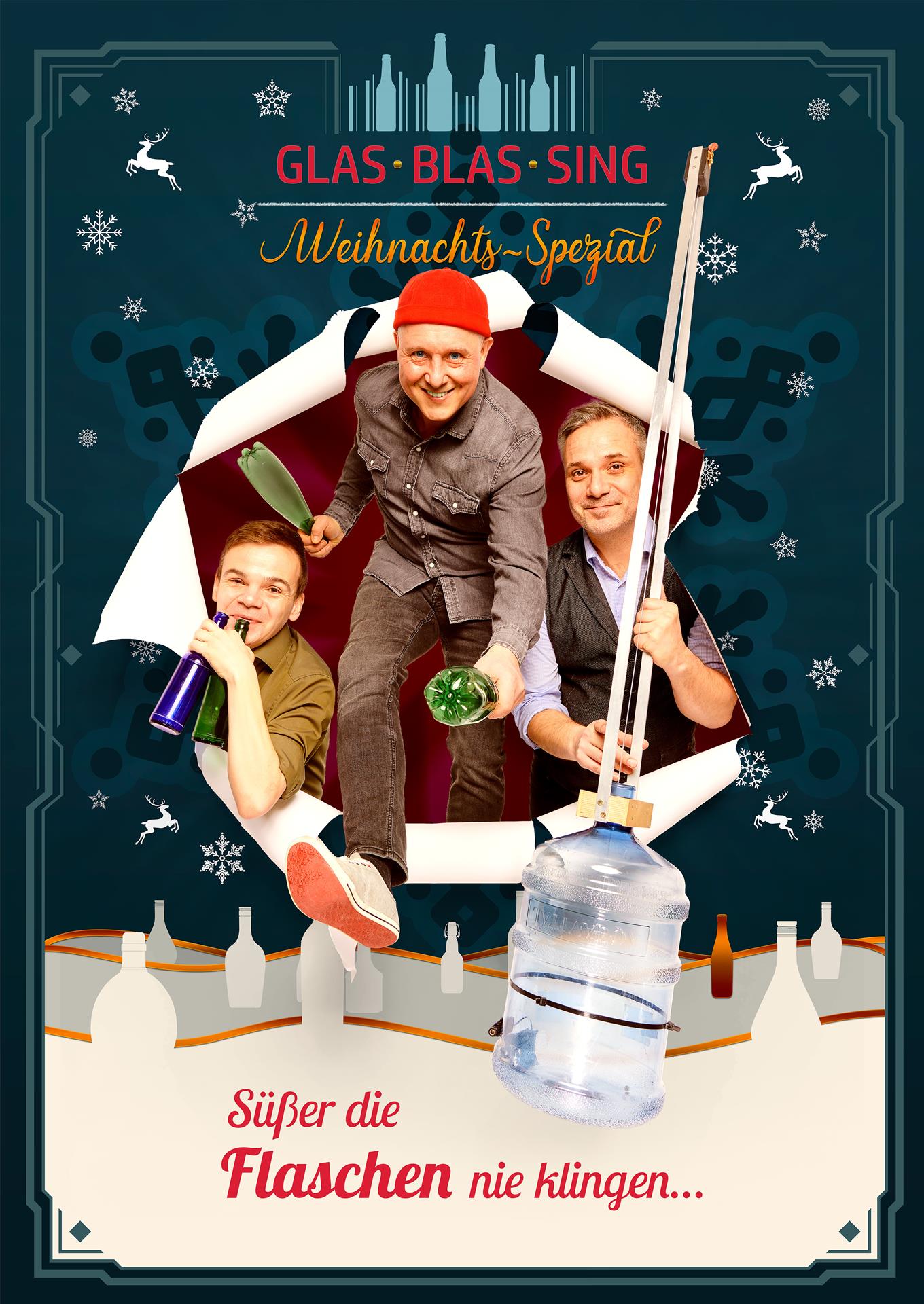 GlasBlasSing - Süßer die Flaschen nie klingen...